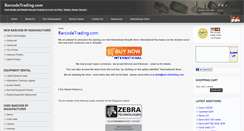 Desktop Screenshot of barcodetrading.com
